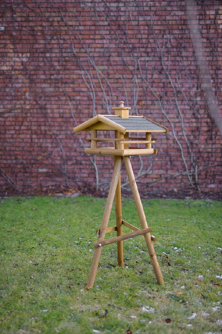 PATKAR Vogelhaus mit Bitumendach